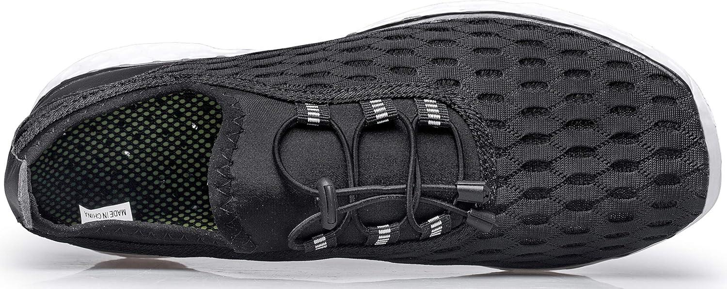 imageDOUSSPRT Mens Water Shoes Quick Drying Sports Aqua ShoesBlack