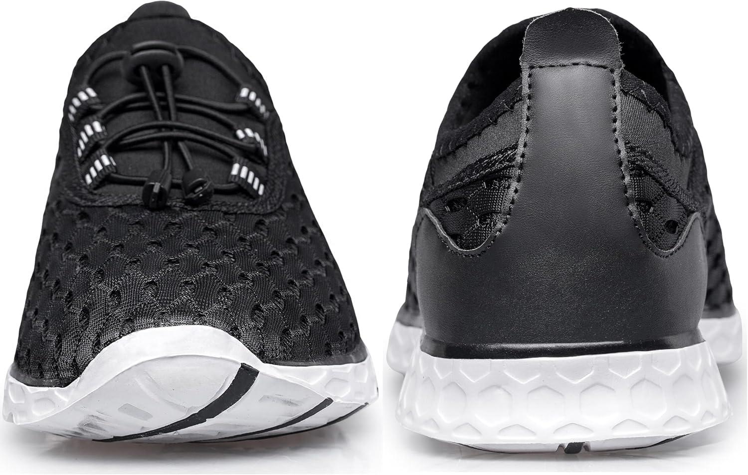 imageDOUSSPRT Mens Water Shoes Quick Drying Sports Aqua ShoesBlack