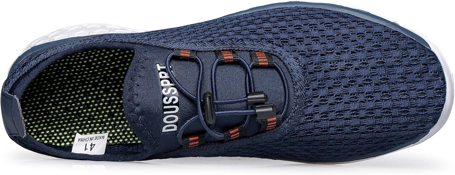 imageDOUSSPRT Mens Water Shoes Quick Drying Sports Aqua ShoesBlue