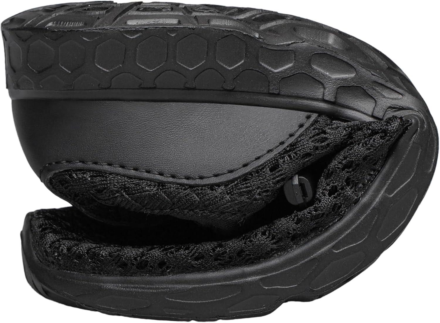 imageDOUSSPRT Water Shoes for Kids Boys Girls Quick Dry Beach Sports Swim Pool Aqua Shoes for ToddlerLittle KidBig KidAllblack