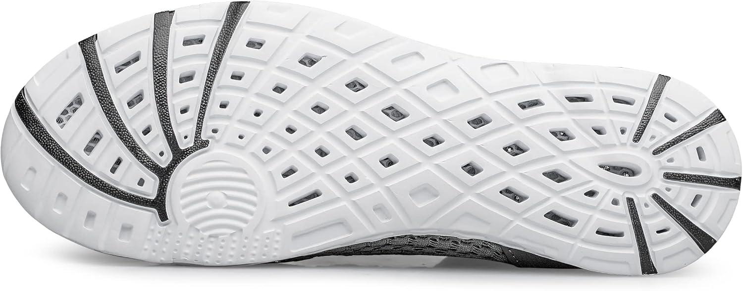 imageDOUSSPRT Womens Water Shoes Quick Drying Sports Aqua ShoesDarkgrey