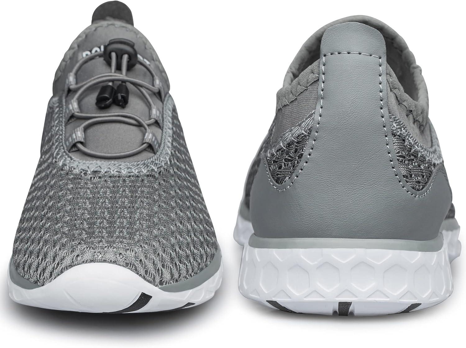 imageDOUSSPRT Womens Water Shoes Quick Drying Sports Aqua ShoesDarkgrey