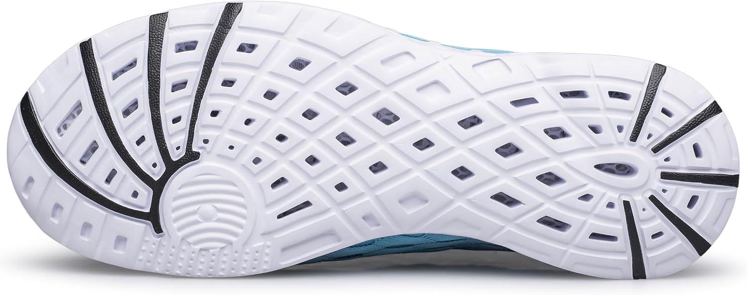 imageDOUSSPRT Womens Water Shoes Quick Drying Sports Aqua ShoesMoonlightWhite