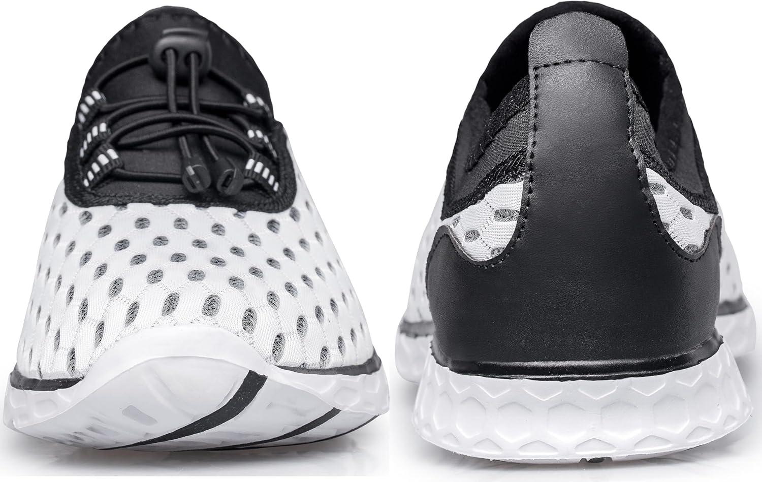 imageDOUSSPRT Womens Water Shoes Quick Drying Sports Aqua ShoesWhite