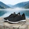 DOUSSPRT Men’s Water Shoes Quick Drying Sports Aqua Shoes(Black/White)