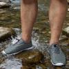 DOUSSPRT Men’s Water Shoes Quick Drying Sports Aqua Shoes(Dark Grey)
