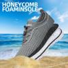 DOUSSPRT Men’s Water Shoes Quick Drying Sports Aqua Shoes(Dark Grey)