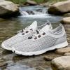 DOUSSPRT Men’s Water Shoes Quick Drying Sports Aqua Shoes(Grey)
