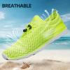 DOUSSPRT Men’s Water Shoes Quick Drying Sports Aqua Shoes(Neongreen)
