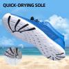DOUSSPRT Men’s Water Shoes Quick Drying Sports Aqua Shoes(Royalblue)