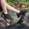 DOUSSPRT Water Shoes for Kids Boys Girls Quick Dry Beach Sports Swim Pool Aqua Shoes for Toddler/Little Kid/Big Kid(Allblack)