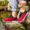 DOUSSPRT Water Shoes for Kids Boys Girls Quick Dry Beach Sports Swim Pool Aqua Shoes for Toddler/Little Kid/Big Kid(Red)