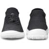 DOUSSPRT Womens Walking Shoes Slip On Hypersoft Sock Tennis Water Sneakers Casual Mesh Comfortable Athletic Breathable Running(Black)