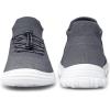 DOUSSPRT Womens Walking Shoes Slip On Hypersoft Sock Tennis Water Sneakers Casual Mesh Comfortable Athletic Breathable Running(Darkgrey)