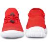 DOUSSPRT Womens Walking Shoes Slip On Hypersoft Sock Tennis Water Sneakers Fashion Casual Mesh Comfortable Athletic Breathable Running Red Size 8.5
