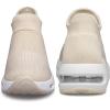 DOUSSPRT Womens Walking Shoes Slip on Sock Sneakers Lady Girls Nurse Mesh Air Cushion Platform Loafers Fashion Casual(Apricot)