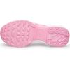 DOUSSPRT Womens Walking Shoes Slip on Sock Sneakers Lady Girls Nurse Mesh Air Cushion Platform Loafers Fashion Casual(Pink)