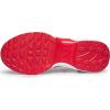 DOUSSPRT Womens Walking Shoes Slip on Sock Sneakers Lady Girls Nurse Mesh Air Cushion Platform Loafers Fashion Casual(Red)
