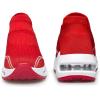DOUSSPRT Womens Walking Shoes Slip on Sock Sneakers Lady Girls Nurse Mesh Air Cushion Platform Loafers Fashion Casual(Red)
