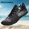 DOUSSPRT Women’s Water Shoes Quick Drying Sports Aqua Shoes(Darkblack)