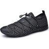 DOUSSPRT Women’s Water Shoes Quick Drying Sports Aqua Shoes(Darkblackmesh)