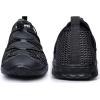 DOUSSPRT Women’s Water Shoes Quick Drying Sports Aqua Shoes(Darkblackmesh)
