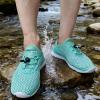 DOUSSPRT Women’s Water Shoes Quick Drying Sports Aqua Shoes(Green)