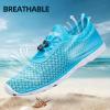 DOUSSPRT Women’s Water Shoes Quick Drying Sports Aqua Shoes(Moonblue)