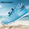 DOUSSPRT Women’s Water Shoes Quick Drying Sports Aqua Shoes(Moonlight/White)