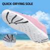 DOUSSPRT Women’s Water Shoes Quick Drying Sports Aqua Shoes(Pink)