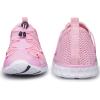 DOUSSPRT Women’s Water Shoes Quick Drying Sports Aqua Shoes(Pinkwhitemesh)