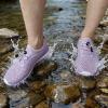 DOUSSPRT Women’s Water Shoes Quick Drying Sports Aqua Shoes(Purple)