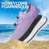 DOUSSPRT Women’s Water Shoes Quick Drying Sports Aqua Shoes(Purple)