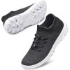 DOUSSPRT Womens Walking Shoes Slip On Hypersoft Sock Tennis Water Sneakers Casual Mesh Comfortable Athletic Breathable Running(Black)