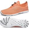 DOUSSPRT Women’s Water Shoes Quick Drying Sports Aqua Shoes(Orange)